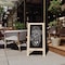 Flash Furniture Weathered Wooden A-Frame Magnetic Chalkboard HGWA-GDI-CRE8-472315-GG - alternate 1